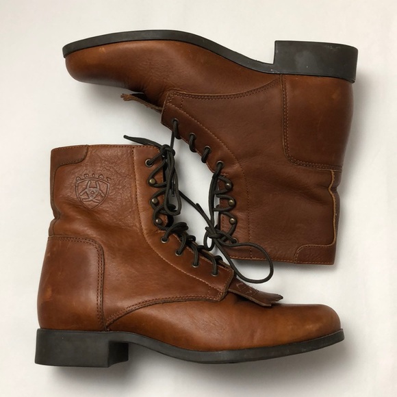 ariat roper lace up boots